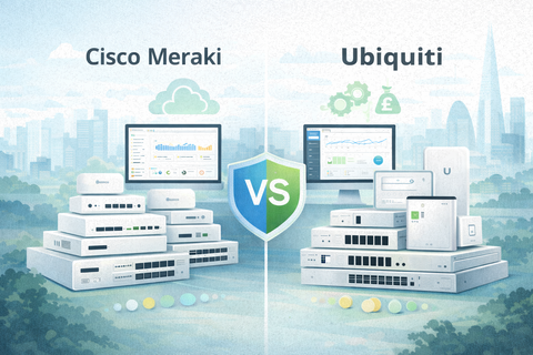 Meraki vs Ubiquiti: Which Is Better for UK Businesses?