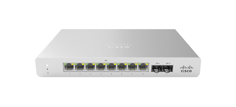 Meraki MS120 8-Port Gigabit PoE+ Compact Switch